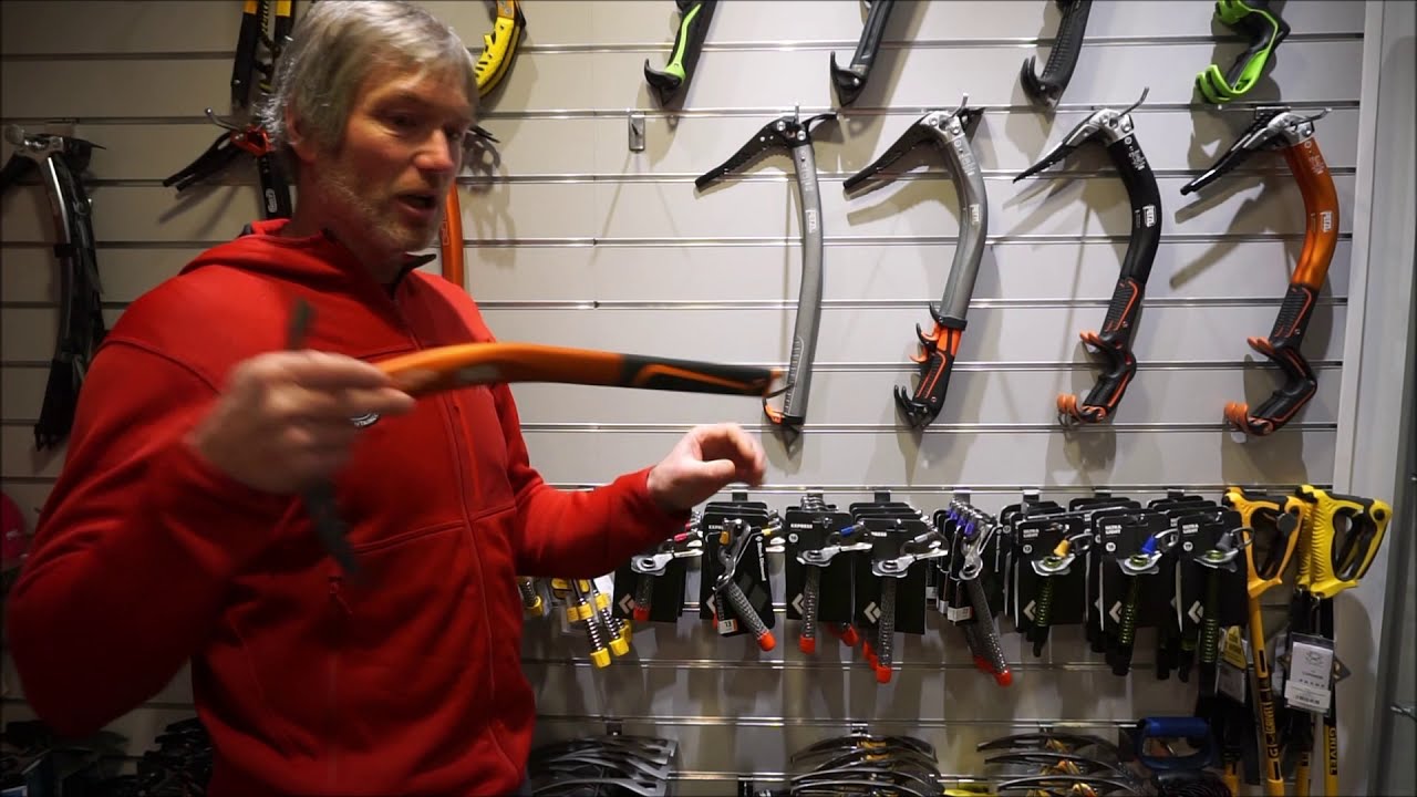 A quick run through the range of Petzl Ice Axes YouTube