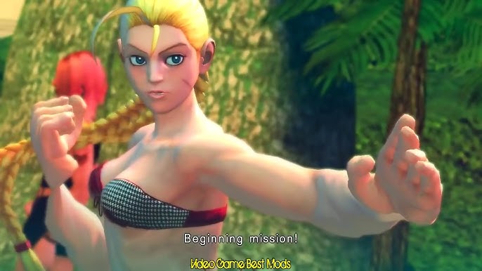 FMC - Street fighter IV - Mod Skins - Cammy bikini / Barlog w&b