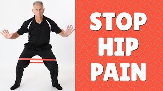 STOP HIP PAIN & Snapping, 5 Best Exercises at Home