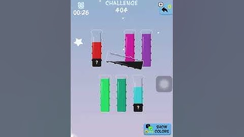 Water Color Game Challenge No 404