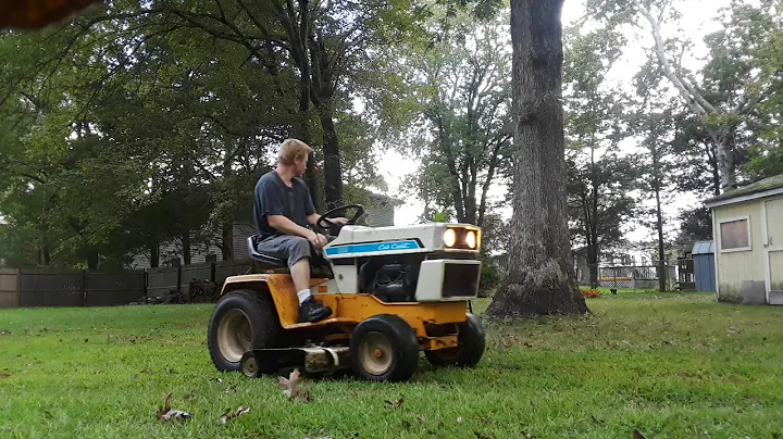 My new free 1979-1980 International Harvester Cub Cadet 1650 Garden Tractor