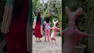 CUTE baby and mummy dancing with cat 😺💃😍🤩 #funny #trendingvideo #shortvideo