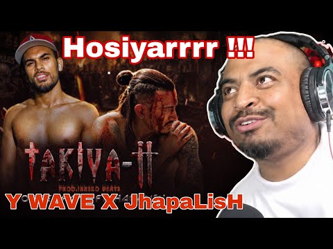 THIS IS GOOD TRACK !!! TAKIYA II - YOUNG WAVE ft JHAPALI$H | Prod by ‪@irrekobeats‬ (Reaction)