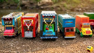 Mini Dhumal  gadi parking video |Truck tractor video | dhumal cartoon | Baja gadi wala 