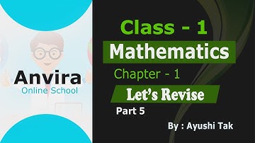 Class 1st | Mathematics | Chapter 1 Let