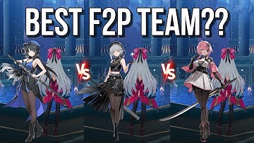 S0 Carlotta Best F2P Team? S6 Yangyang & S6 Baizhi vs S6 Sanhua & S6 Baizhi vs S6 Taoqi & S6 Baizhi!