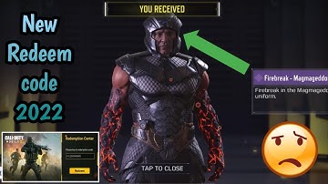 codm Redeem code 2022 | cod mobile Redeem code 2022 | codm Redeem code Garena 2022 Today