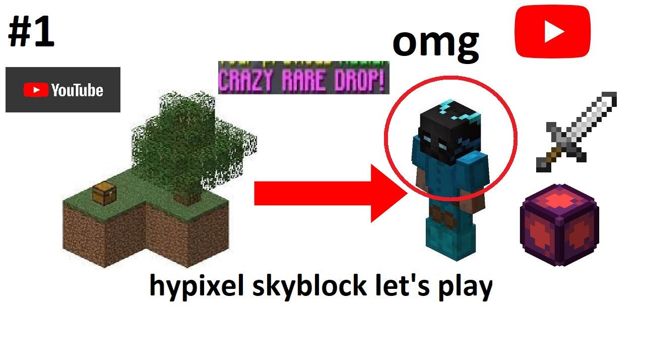 hypixel skyblock youtubers be like | hypixel skyblock - YouTube