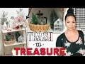 Trash to Treasure Project #1 🎄Christmas Decorating ideas from the Thrift Store | Sensational Finds