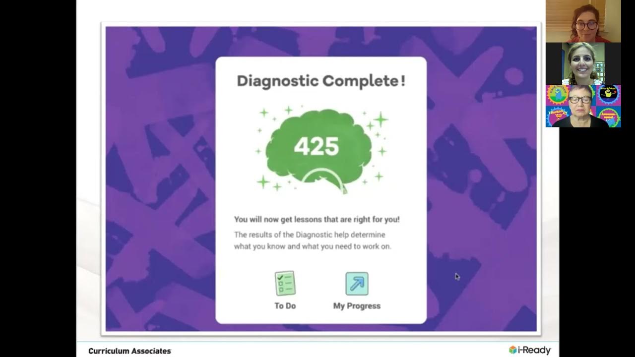 Parent Academy iReady Diagnostic YouTube