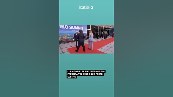 LULA E MILEI SE ENCONTRAM PELA PRIMEIRA VEZ DESDE QUE FORAM ELEITOS