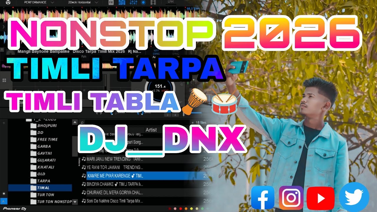 NONSTOP TIMLI TARPA SONG || TIMALI TABLA 🪘 AADIWASI DANCE SONG || DJ__DNX FOM SATIMAL 2026
