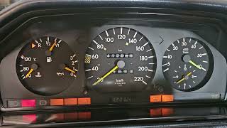 Mercedes w124, OM603 cold start issue, low RPM!!