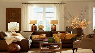 Living Room Decor With Dark Brown Leather Sofa Living Room Decor With Dark Brown Leather Sofa