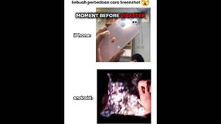 iphone Screen shot System 🤡 Vs Android Screen shot System 🥵💀 #shorts #trending #trendingshorts #ai