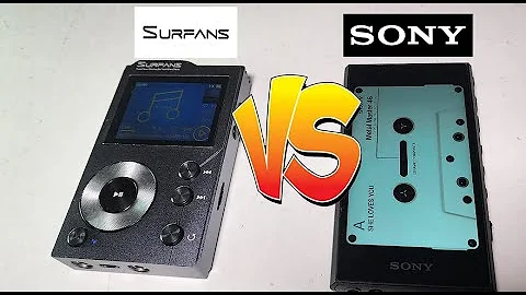 Sony NW-A306 HD VS Surfans F20 HD Music Player - Whats Better?