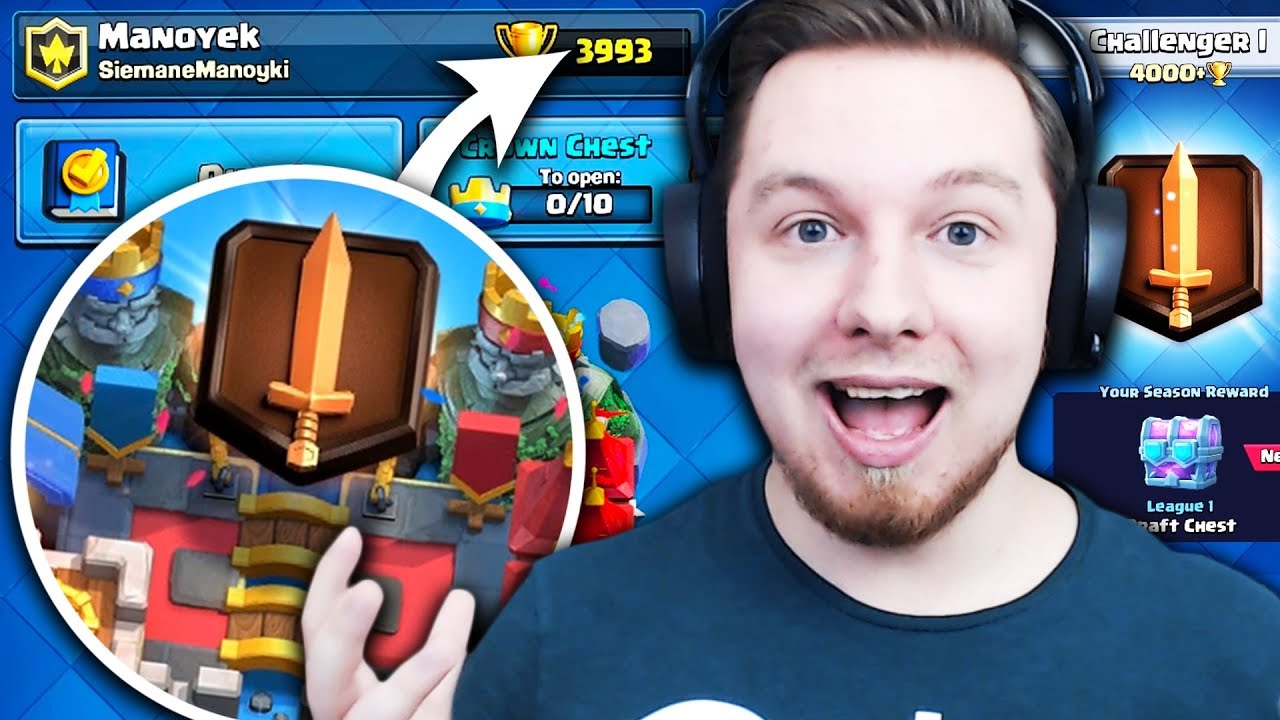 WBIŁEM CHALLENGERA?! NIE WIERZĘ W TO! | Clash Royale polska hd