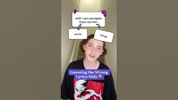 Thumbnail of Guessing the Wrong Lyrics😬: “Enchanted” Taylor Swift