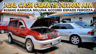 Download Lagu Bakulan Mobil Bekas murah‼️Jual Cuma 19 Jutaan Kijang Ferozza Accord Espass Bmw di Garasi Cak Leman MP3