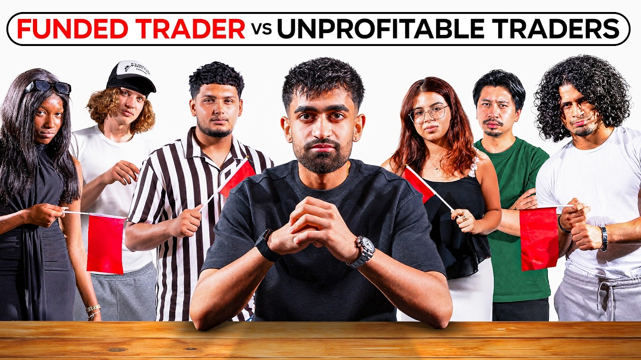1 Funded Trader vs 10 Traders Who Keep Losing
