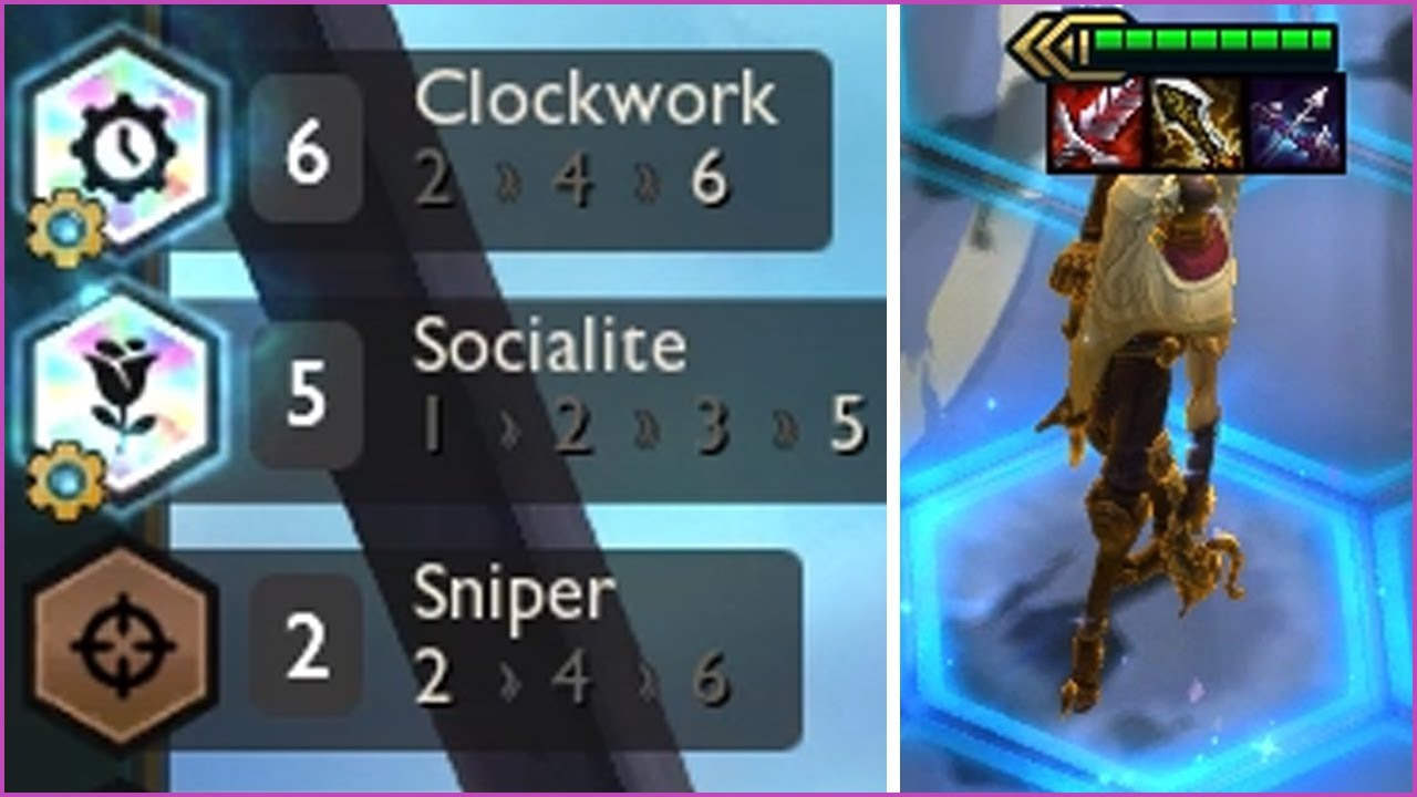 ONESHOT! 3 STAR JHIN ⭐⭐⭐ 6 Clockwork + 5 Socialite TFT Set 6.5 YouTube