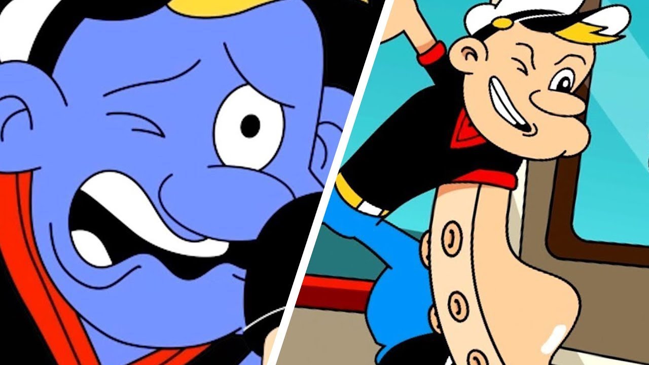 Popeye Is Feeling Blue! | Popeye For Kids | Animation For Kids!
