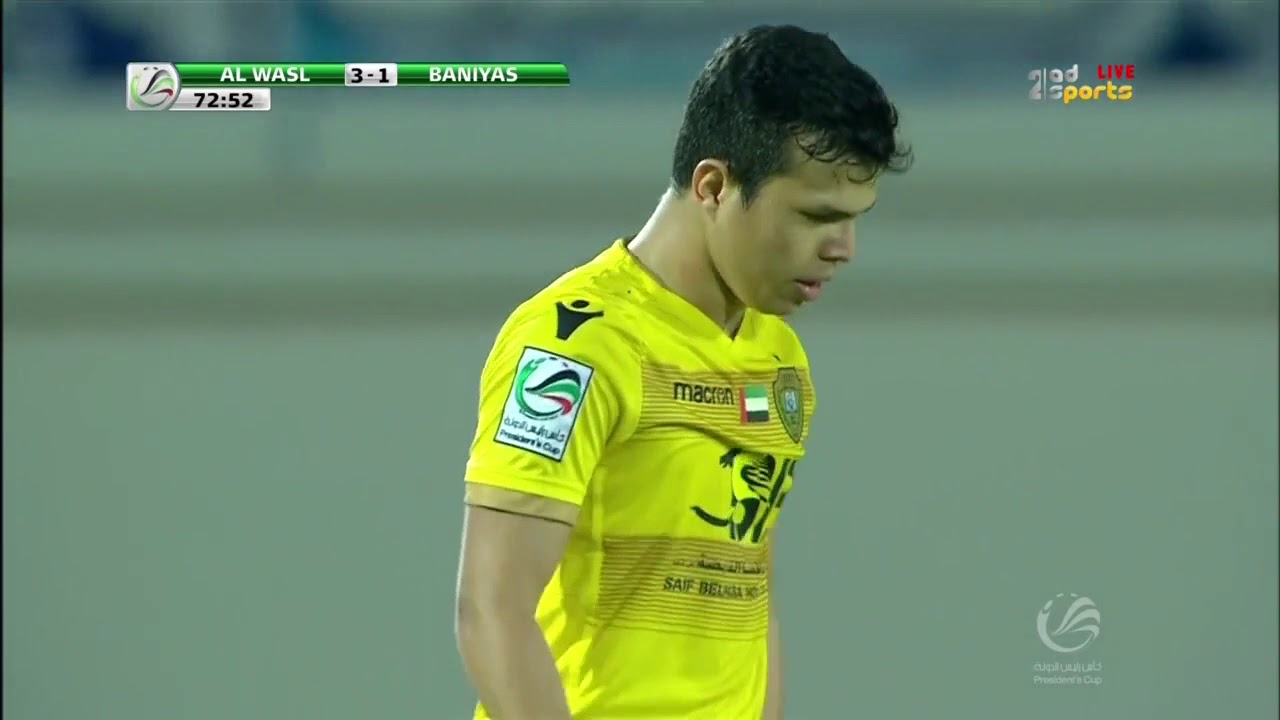 كأس رئيس الدولة هدف الوصل الرابع فابيو دي ليما Youtube