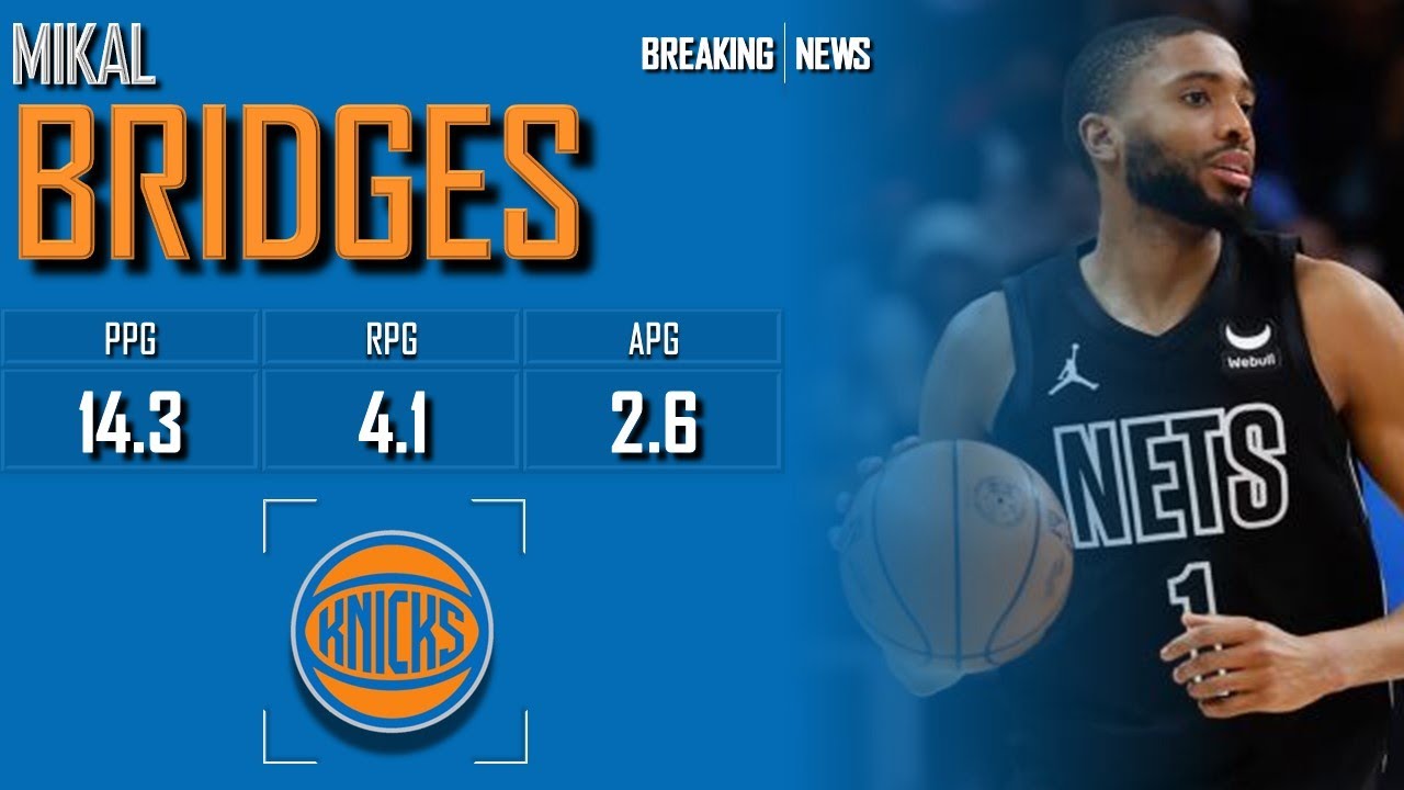 NEW YORK KNICKS: Mikal Bridges ᴴᴰ