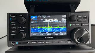 Voice of Korea (DPRK) 15.2452 MHz French Service copied in the afternoon in Oxford UK