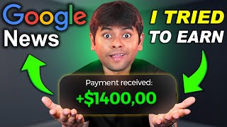 I tried to Earn $1400 PER DAY from Google News (FREE) - Can I COPY-PASTE and Make Money from Google? screenshot 4