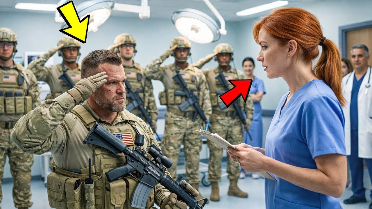 SCHICHTENDE FÜR DIE KRANKENSCHWESTER – DANN KAMEN NAVY SEALS UND SALUTIERTEN VOR IHR ALS „MA'AM“