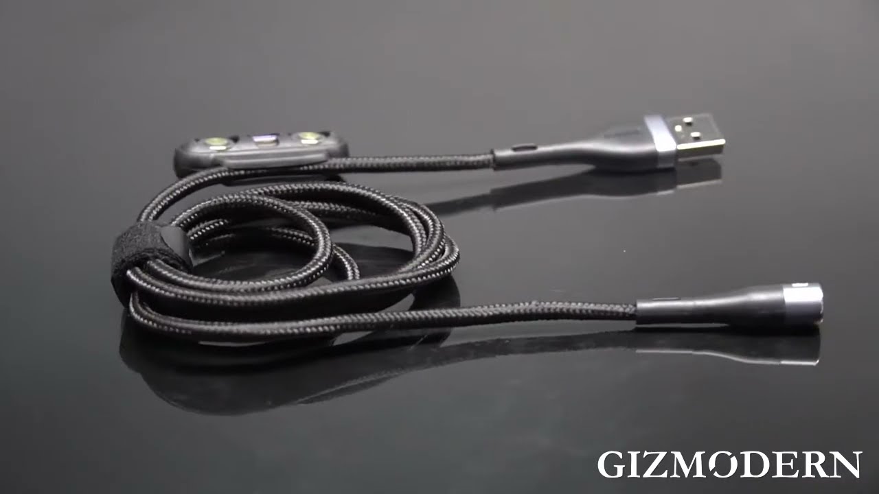 3-in-1 Magnetic Charging Cable, with Fast Charging, Indicator Light, Dust-proof & Data Transmission