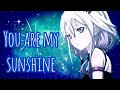 Nightcore - You are My Sunshine | Cover By music travel love (Lyrics video) Visuality