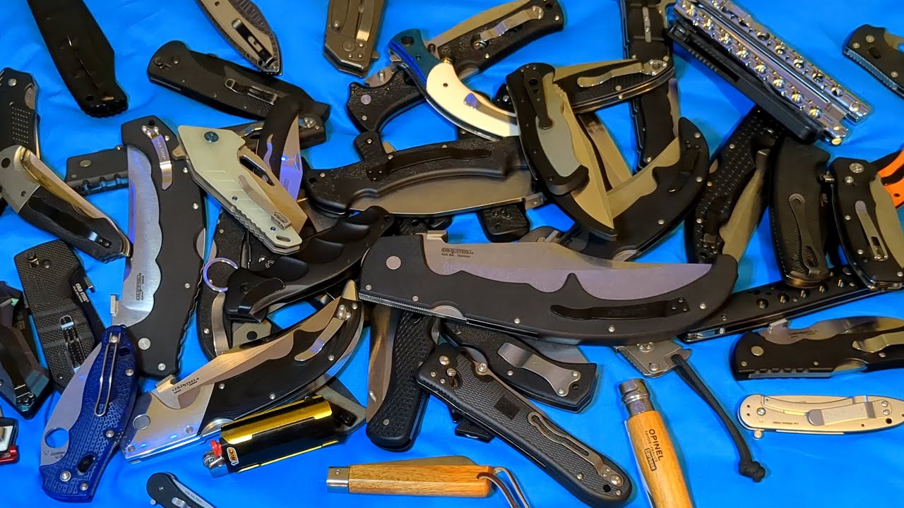 My Entire Folding Knife Collection 09/16/23 YouTube