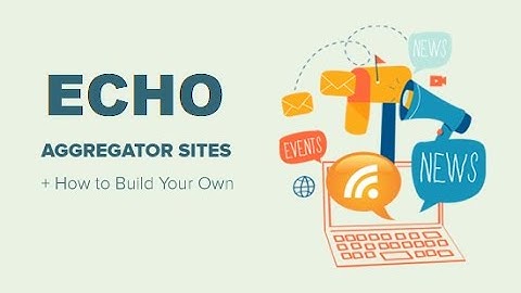 Create an news aggregator website using the Echo RSS plugin: link imported posts to their source