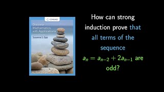 (5.4.1) Proving All Terms in a Recursive Sequence are Odd with Strong Induction