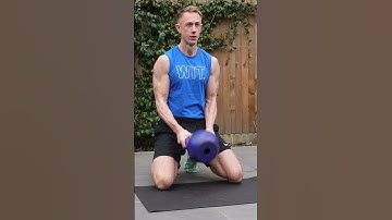 Kettlebell bicep curl // two handed horns up kettlebell curl // Kettlebell bicep curl exercises