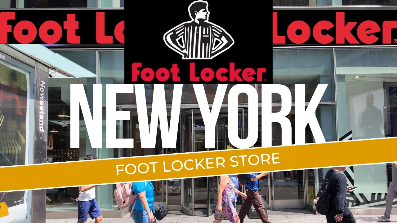 Inside FOOT LOCKER STORE New York City: SUMMER 2025