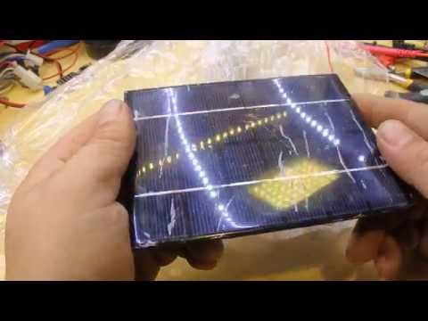 Солнечная батарея для зарядки телефона 6 В 2 Вт 330MA DIY, Куплена для тестов.