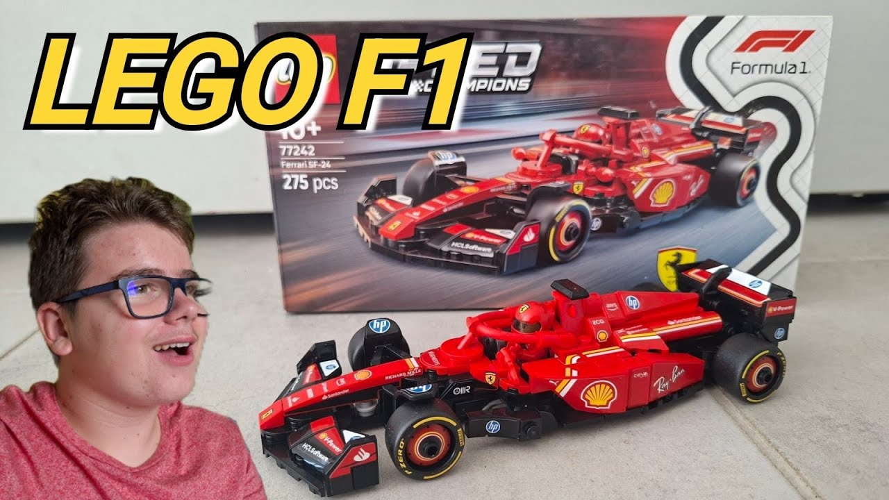 🔧SESTAVLJAMO LEGO F1 Ferrari 🏎️ (Unboxing vlog 5) 