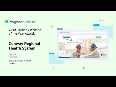 Conway Regional Health Care Systems: 2022 Website of the Year Award Winner | Healthcare