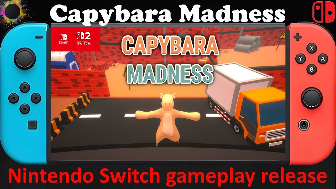 Capybara Madness - Nintendo Switch / Switch 2 Compatible gameplay