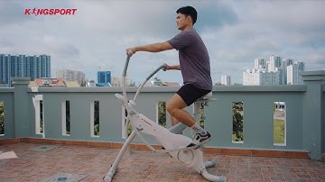 Khỏe mạnh mỗi ngày - Duy trì thể lực cùng Xe đạp tập Kingsport BK-105