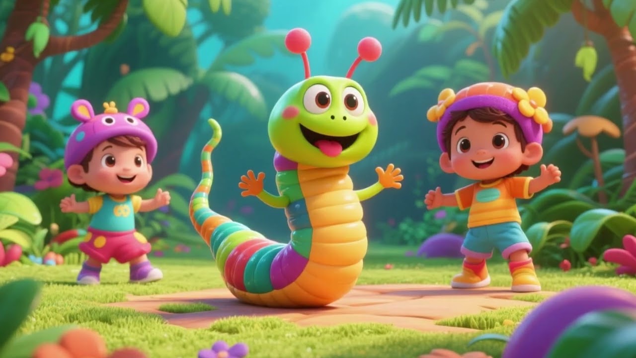 "Wiggly Worm’s Wiggle Dance Jungle 🐛💃🌿 Jungle Boogie for Little Wigglers!"