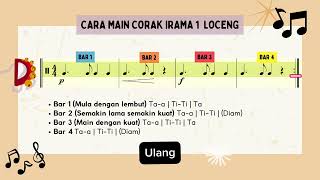 Audio 17: Latihan corak irama 1 loceng (Pendidikan Muzik Tahun 6 unit 1)