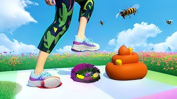 Tippy Toe 3D - ios,Android GAME WALKTHROUGH All Levels Gameplay Part 32