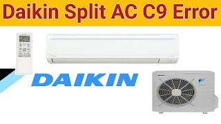 Daikin ac c9 error code, how to fix c9 error in daikin ac #banarasigurumanish #acservice