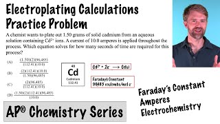 Electroplating Calculations (AP Chemistry)