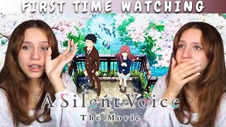 so many tears over A Silent Voice (2016) ♡ MOVIE REACTION  FIRST TIME WATCHING!