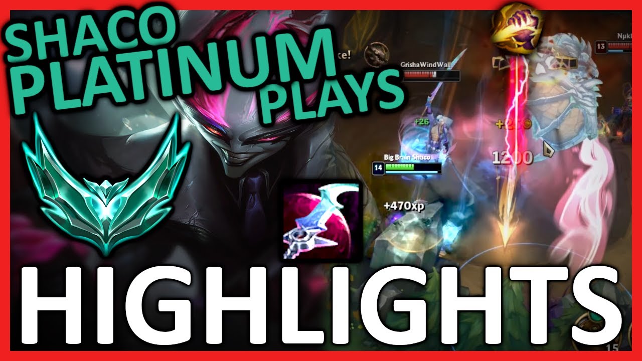 ECLIPSE AD Shaco PLATINUM PLAYS - S13 OTP SHACO HIGHLIGHTS - YouTube